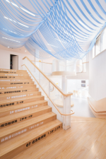 杭州早教中心室内楼梯装修设计效果图