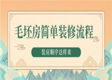 毛坯房簡(jiǎn)單裝修流程,毛坯房裝房順序