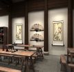 杭州470平米傳統茶館室內裝修設計效果圖