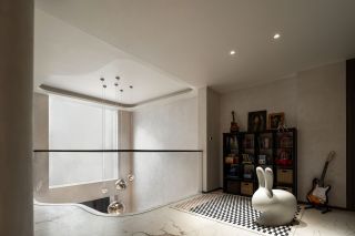 300平米现代别墅二楼走廊装饰设计效果图