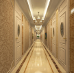 杭州高级足浴店室内走廊过道装修设计图