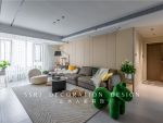 新华尚水湾130平现代极简风格三居室装修案例