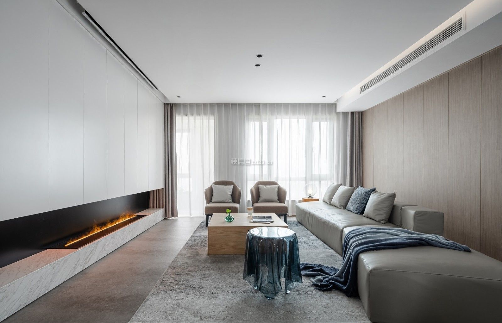 现代客厅家具效果图 现代客厅装修案例 现代客厅茶几效果图