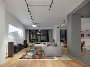 160平米现代住宅客厅装修设计效果图