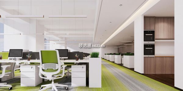 深圳国际创新中心办公室现代风格4000㎡设计方案