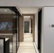 现代欧式住宅室内走廊装修效果图