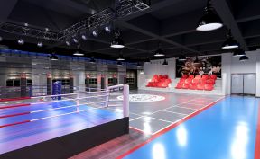 杭州900平米拳击馆室内设计装修效果图