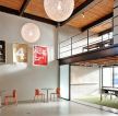 2023杭州家装设计工作室休闲区天花板装修案例