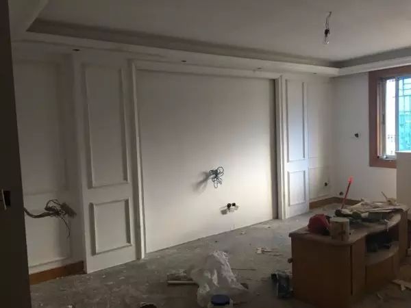 舊房改造背景墻