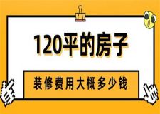 120平的房子裝修費(fèi)用大概多少錢