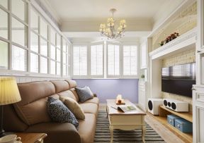 60平米公寓室内美式风格客厅装修效果图