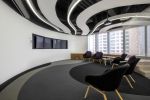 天津市办公室内视频会议室装修效果图