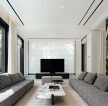 430平米独栋现代别墅客厅装修设计效果图