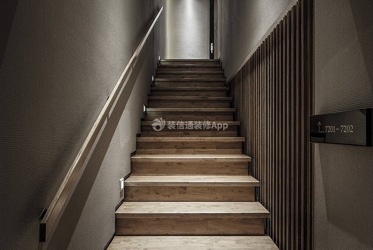 合肥小型宾馆楼梯间装修效果图