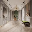 法式现代别墅走廊装修设计效果图