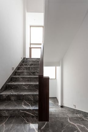 2023现代别墅楼梯装修设计效果图
