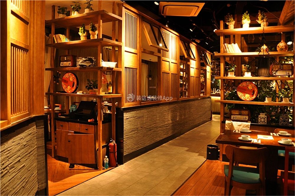 广州特色中餐厅室内装饰设计效果图