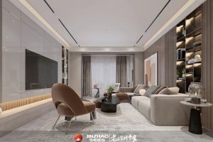 小美式風(fēng)格大平層裝修設(shè)計(jì)