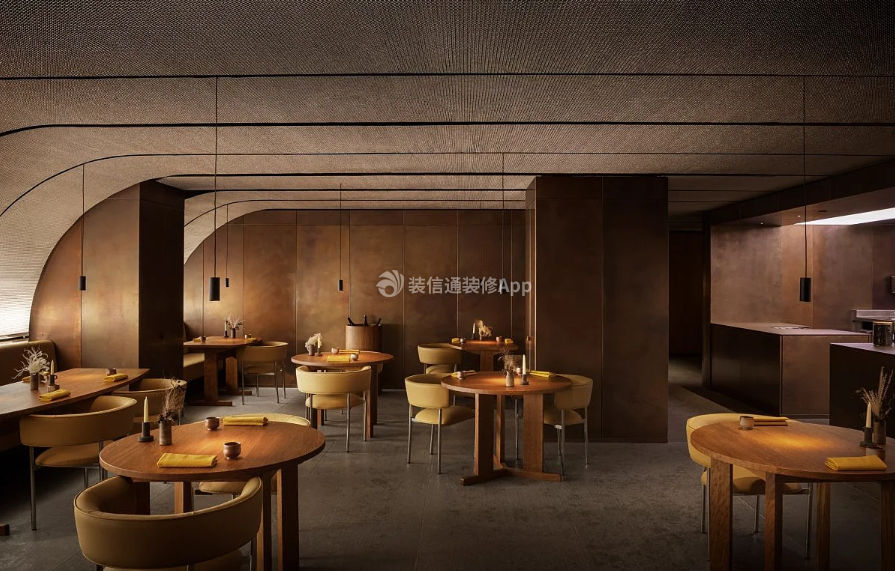 北京餐厅室内简约装修效果图