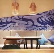 北京中餐厅室内背景墙装修效果图