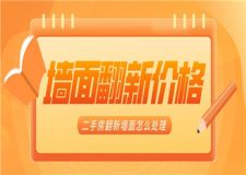 二手房翻新墻面怎么處理(墻面翻新價格)