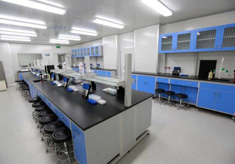 1000平生物科技实验室厂房装修案例