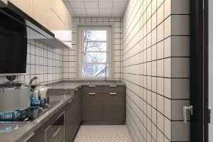 厨房装修不贴瓷砖