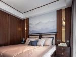大华清水湾121平米新中式三居室装修案例