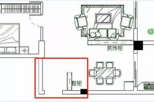 没有玄关怎么设计鞋柜