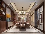 江湾城六期澜岸200㎡四居室新中式装修案例