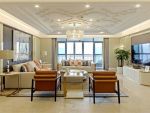 中海海港城160㎡三居室轻奢风格装修案例