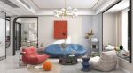 龙珠公寓100㎡三居室现代风格装修案例
