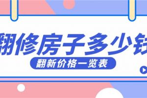 沈阳装修房子价格表