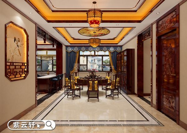 中式室内装修 餐厅