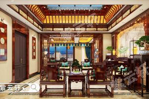經(jīng)典中式大廳裝飾
