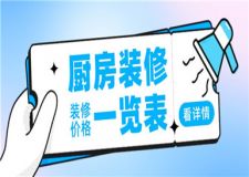 廚房裝修需要多少錢,廚房裝修價(jià)格一覽表