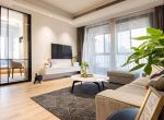 [上海北欧E家]125平现代简约装修案例，打造闲适轻松居住空间！