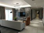 琶洲安置新社区125平米现代风格三室两厅装修案例