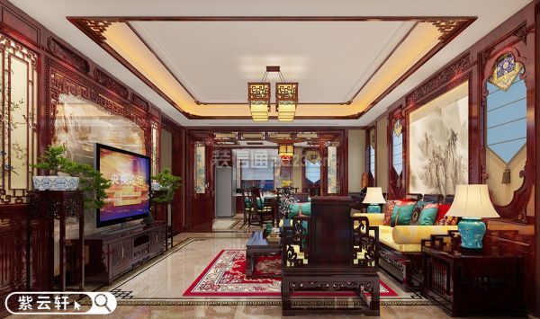 客厅古典中式设计风格