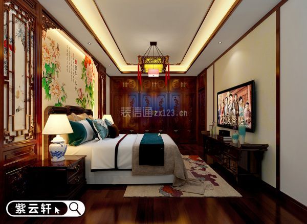 主卧室古典中式设计风格