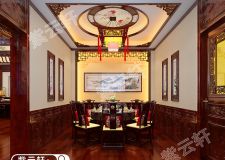 河北中式別墅設計華麗高雅下的輕奢與貴氣