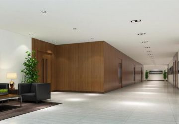 中铁办公室现代风格2000平米装修案例