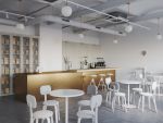 北欧风60平米咖啡厅装修设计案例