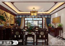 中式裝修設(shè)計(jì)別墅古典與現(xiàn)代碰撞后的雅韻家居