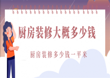 廚房裝修大概多少錢,廚房裝修多少錢一平米