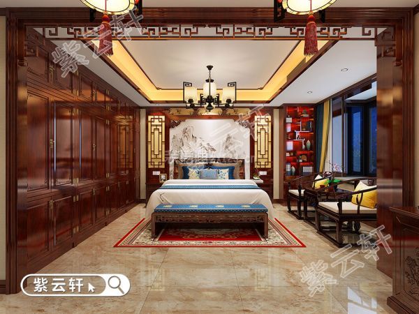 传统中式住宅设计风格 卧室