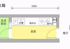 [寧波簡美裝飾公司]廚房設(shè)計5大黃金布局，大小戶型都適用