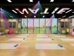 广州健身房668平米混搭风格装修案例