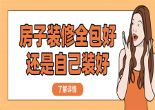 房子裝修全包好還是自己裝好,裝修全包和自己裝哪個合適