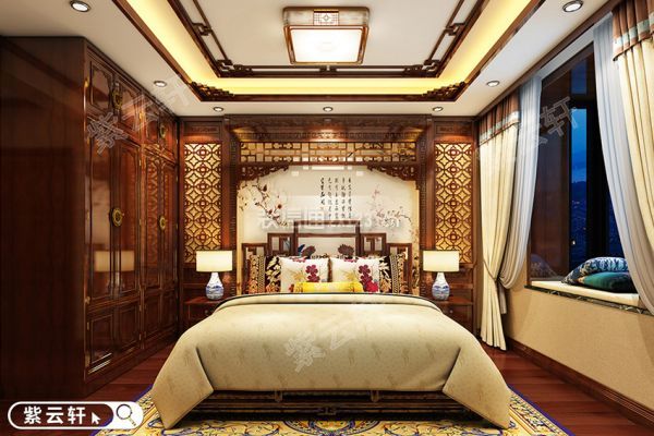 中式古典豪宅设计 卧室
